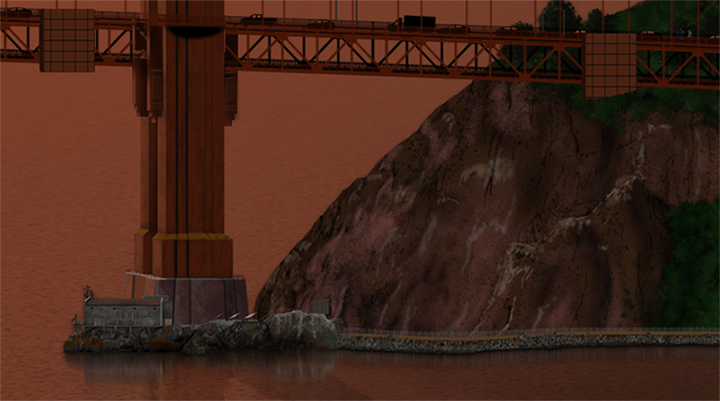 The Golden Gate right detail